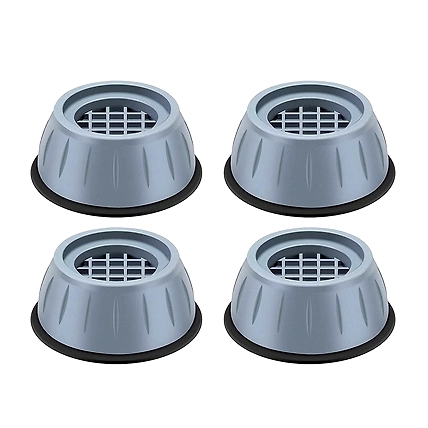 Anti Vibration Pads with Suction Cup Feet for Washing Machine Levelling Feet Anti Walk Pads with Shock Absorber (4 Piece)-B09M8MGRS9