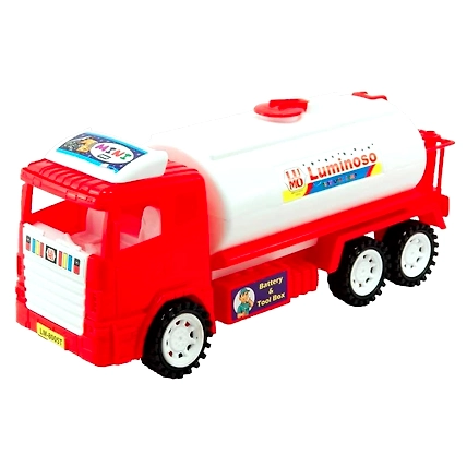 Push and Go Run Fast Oil Tanker Truck Toy for Kids, Boys, Girls(Multicolor)-B0B9K5RH62