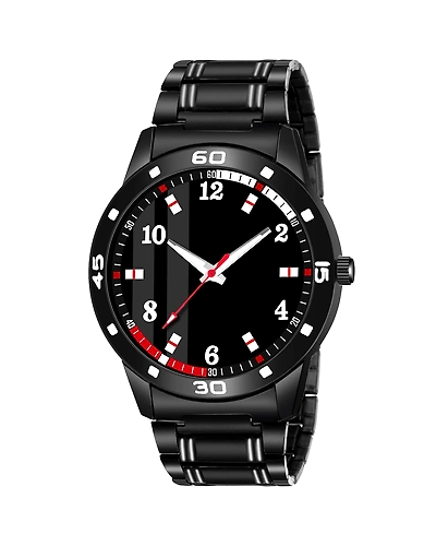 Denzcart Premium Black Dial Watch Fog Dial Design-B09XF4QM5Z