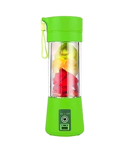 Denzcart Portable Mini Travel Friendly USB Electric Juicer - 6 Blades (Protein Shaker)-B09TSVCLSW