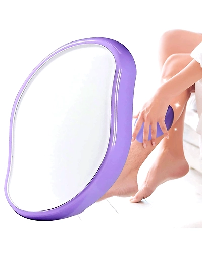 ENLIWISH Crystal Hair Remover For Women And Men - Body Hair Remover Crystal Hair Eraser Painless Hair Removal Tool For Arms Legs And Back, Portable Mild Hair Remover, Reusable &amp; Washable-B0BTJ87K82