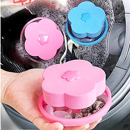 Washing Machine Floating Filter Lint Mesh Bag Net Pouch Hair/Lint Catcher-1