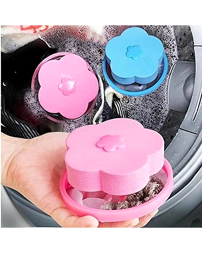 Washing Machine Floating Filter Lint Mesh Bag Net Pouch Hair/Lint Catcher-1
