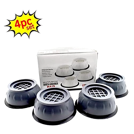 DC Combo of washing machine cover and 4 pcs Antivibration Pads-1