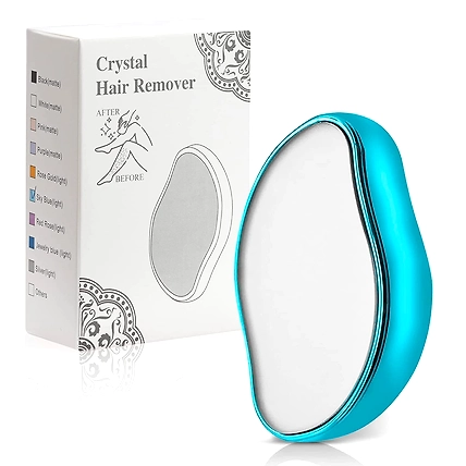 Denzcart Crystal Hair Eraser for Women &amp; Men - Nano Hair Remover for Arms, Legs, Back &amp; Reusable Safe Crystal Hair Eraser for Physical Hair Removal(multicolor)-B0BMX3453L
