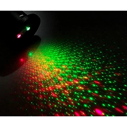 Denzcart Sound Activated Mini Laser Projector Light Blue Laser Lights 220-240v-1
