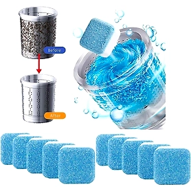 Washing Machine Stain Tank Cleaner Deep Cleaning Detergent Tablet (10 pcs)