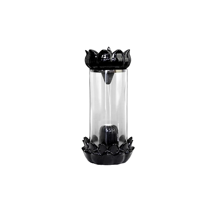 Shiv Crystal shivling / Glass shivling / sphatik shivling / Pure sphatik shivling for Home Pooja Decorative Showpiece-1