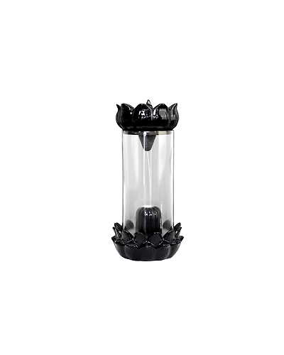 Shiv Crystal shivling / Glass shivling / sphatik shivling / Pure sphatik shivling for Home Pooja Decorative Showpiece-1