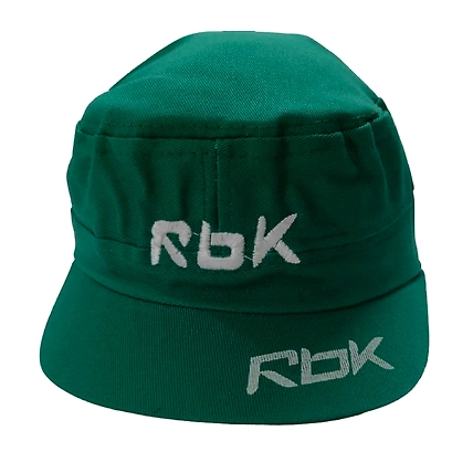 Denzcart Cotton Summer Mini Cap-Multicolor (Green)-B09XR2N1MH