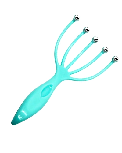 Denzcart Scalp Handy Stainless Steel Small Roller Head Massager Cum Comb-B09GF9BWP9