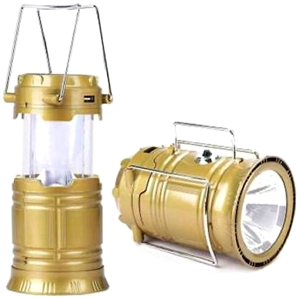 Denzcart Portable Rechargeable Solar LED Lantern Emergency Light Bulb, Travel Camping Lantern (Multi Colours)-B09P3ZXFPX