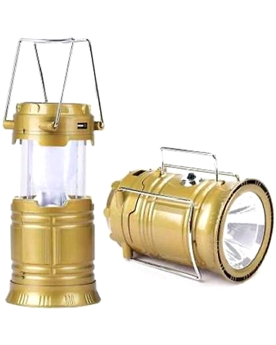 Denzcart Portable Rechargeable Solar LED Lantern Emergency Light Bulb, Travel Camping Lantern (Multi Colours)-B09P3ZXFPX