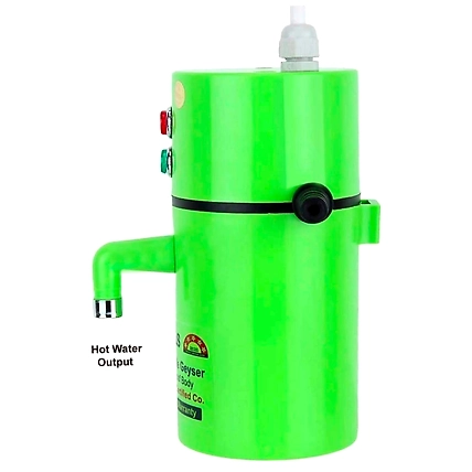 Denzcart 1L instant portable water heater geyser for use home , office , restaurant , labs, clinics , saloon , beauty parlor (Without MCB, Blue)-1