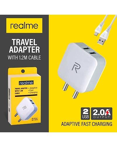 Denzcart Ultra Fast 5V/2A Vooc Wall Charger for Mobile-2.0-B0B8N9B763
