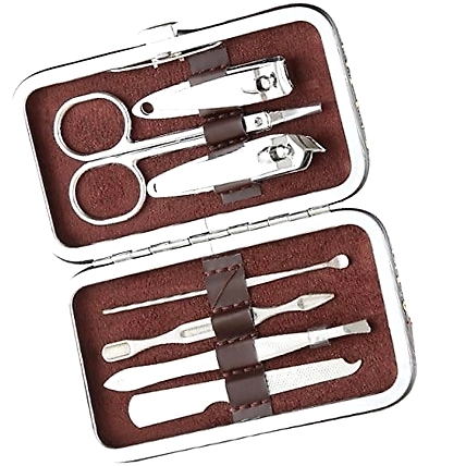 Manicure Set Nail Clippers Kit Nail Tools Professional Stainless Steel Nail Cutter, Pack Of 1-Wallet-type-manicure-kit