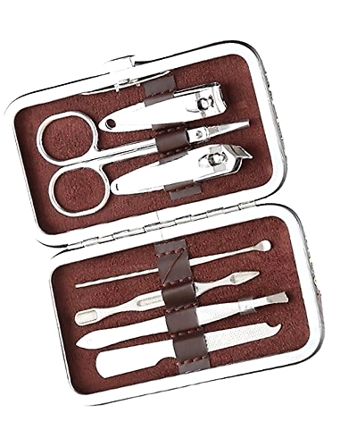 Manicure Set Nail Clippers Kit Nail Tools Professional Stainless Steel Nail Cutter, Pack Of 1-Wallet-type-manicure-kit