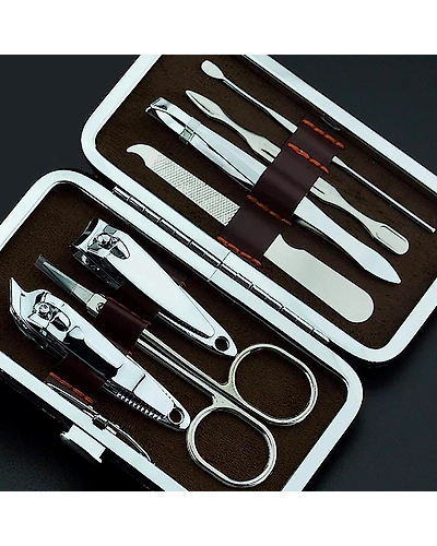 Manicure Set Nail Clippers Kit Nail Tools Professional Stainless Steel Nail Cutter, Pack Of 1-1