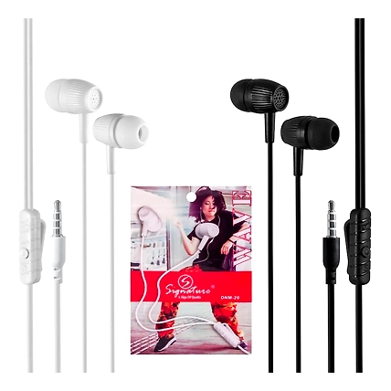 DC SIgnaturegnee DNM-20 Multi Function Button Wired in Ear Earphone- 1 Piece-B0BB1QZ83S