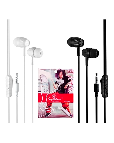 DC SIgnaturegnee DNM-20 Multi Function Button Wired in Ear Earphone- 1 Piece-B0BB1QZ83S