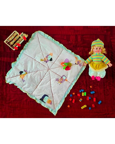 DC New Born Baby Godadi Bedding Pure Cotton Baby Pink-(27x27 Inch)- 1 pcs-B0B3D4XBCK