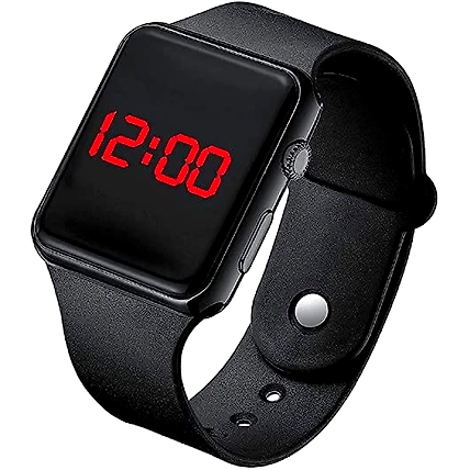 DC Led Black Digital Smart Watch for kids-MS-HCAEOWO0-0