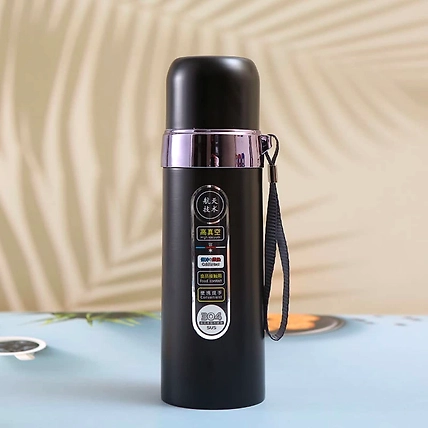 Denzcart Premium Insulated Stunning Printed Water Bottle | Vaccume Flask | Double Wall Insulated (Magenta)-B0BW415CF1
