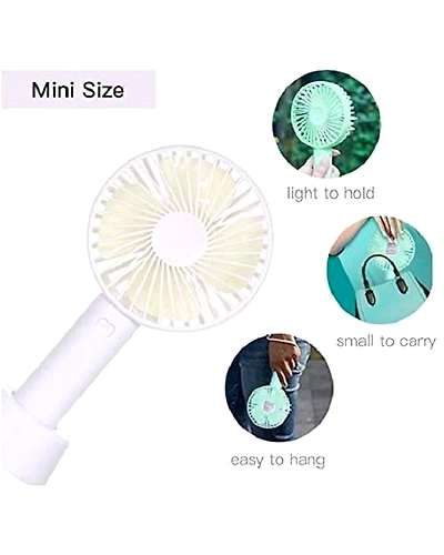 DC LD-3 Mini USB Rechargeable Fan-4