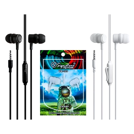 DC SIgnaturegnee VM-125 Wired in Ear Earphone- 1 Piece-B0BB2BVMLZ