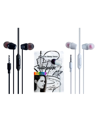 DC SIgnaturegnee VN111 Wired in Ear Earphone- 1 Piece-B0B572P2R4