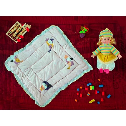 DC New Born Baby Godadi Bedding Pure Cotton Baby Pink-(27x23 Inch)- 1 pcs-B0B3D1RPXQ