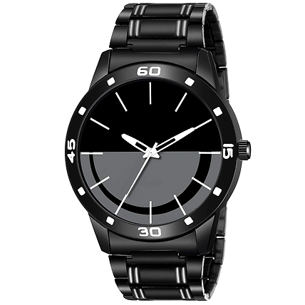 Denzcart Premium Black Dial Watch casado Dial-B09XDYJ3FS