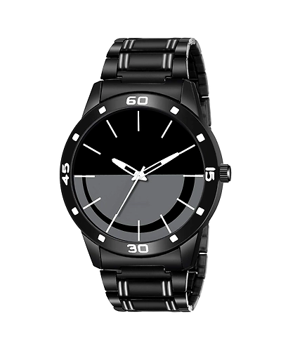 Denzcart Premium Black Dial Watch casado Dial-B09XDYJ3FS