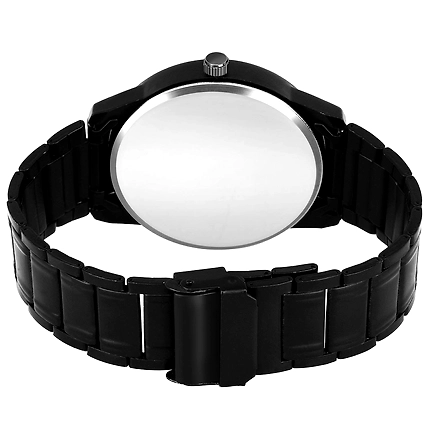 Denzcart Premium Black Dial Watch casado Dial-1