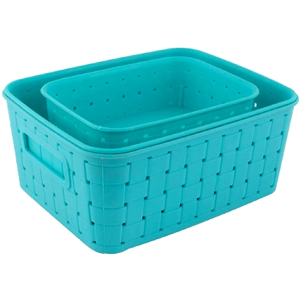 Denzcart Multipurpose 3 in 1 set Fruit and Vegetable Basket set-1