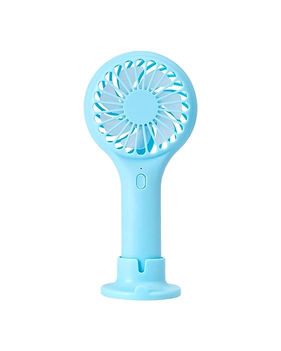 Denzcart Mini USB Rechargeable Fan (Size-17.1x 8.5x 2.9 cm) LD-3 USB Fan (Multi)-B0BWTW4V2P