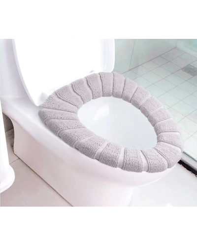 Denzcart Winter Comfortable Soft Toilet Seat Mat Cover Pad Cushion Plush-B0BR83Y5KN