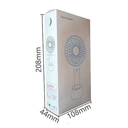 DC LD-3 Mini USB Rechargeable Fan-3