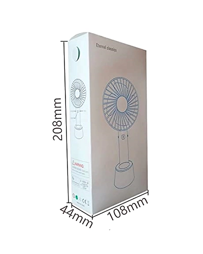 DC LD-3 Mini USB Rechargeable Fan-3