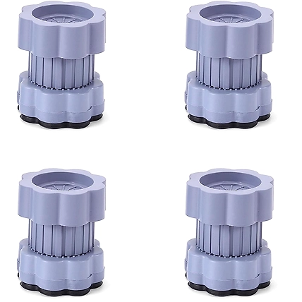 Washing Machine Vibration Pads - Adjustable Dryer Shock &amp; Noise Cancelling Pads, Anti Vibration Pads for Washing Machine Support 4 Pcs-957833-7230d560