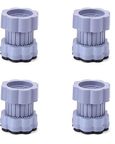Washing Machine Vibration Pads - Adjustable Dryer Shock &amp; Noise Cancelling Pads, Anti Vibration Pads for Washing Machine Support 4 Pcs-957833-7230d560