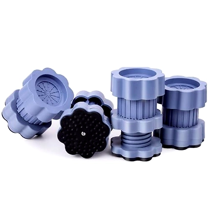 Washing Machine Vibration Pads - Adjustable Dryer Shock &amp; Noise Cancelling Pads, Anti Vibration Pads for Washing Machine Support 4 Pcs-1