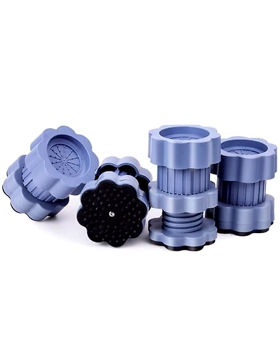 Washing Machine Vibration Pads - Adjustable Dryer Shock &amp; Noise Cancelling Pads, Anti Vibration Pads for Washing Machine Support 4 Pcs-1