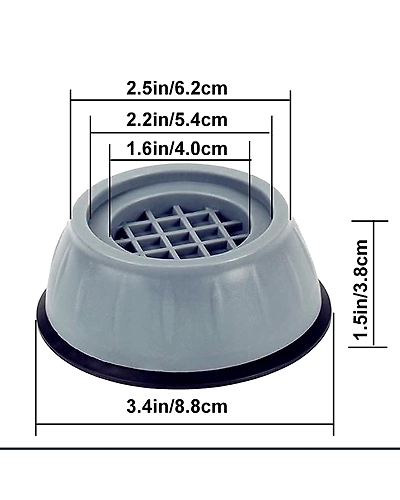 Anti Vibration Pad For Washing Machine - 4 Pcs-3