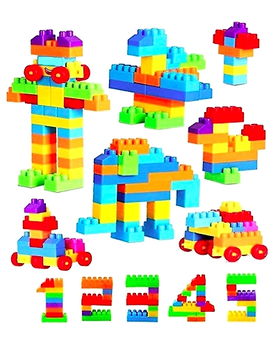 Denzcart 150 pcs Mini Hosing Building Blocks for Kids-150pcs-B09WW3L1TC