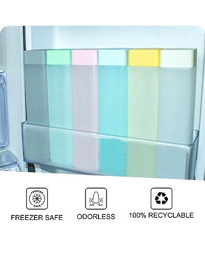 Denzcart Frosty Square Water Bottles Unbreakable Water Bottle 1 Litre Leakproof Durable BPA-Free Non-Toxic Water bottle for office,Water bottle for gym, Water bottle for home(6 pcs)-Multi-6 pcs-4