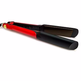 km-531 black and pink professional hair straightener for women with four customized settings