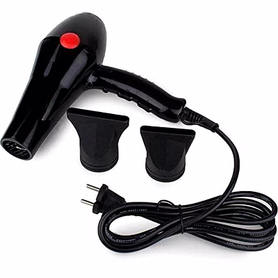 professional 2000 watts hot and cold hair dryer with styling nozzle