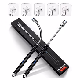 electric rechargeable plasma gas lighter for bbq, gas stove, candles - usb rechargeable