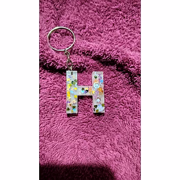 letter resin keychain 03